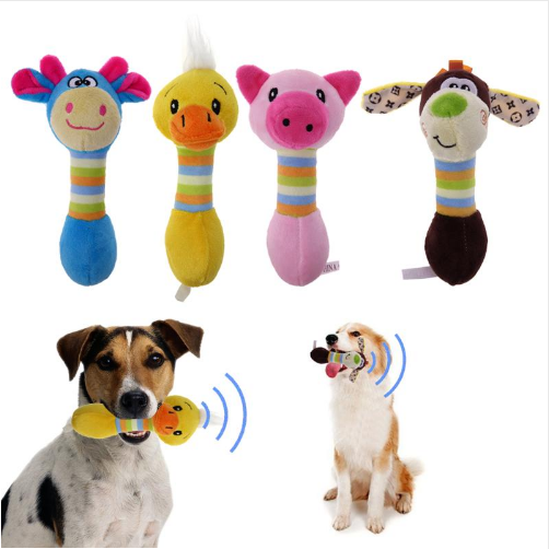 cute pet toys chew squeaker for dogs and cats