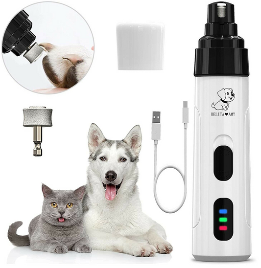 ultra quiet and low vibration pet nail trimmer