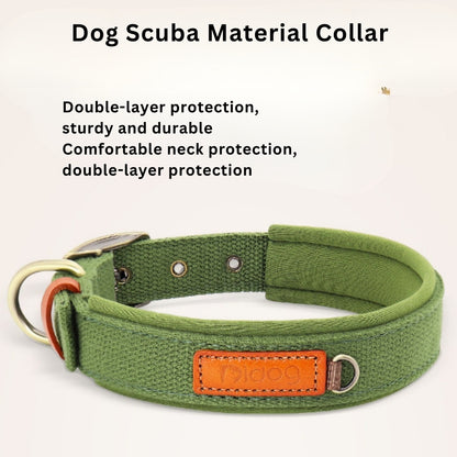 Fashion Dog Collar with Bandana, Medium Large