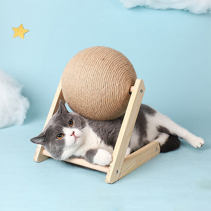 Sisal Cat Scratching Ball Toy