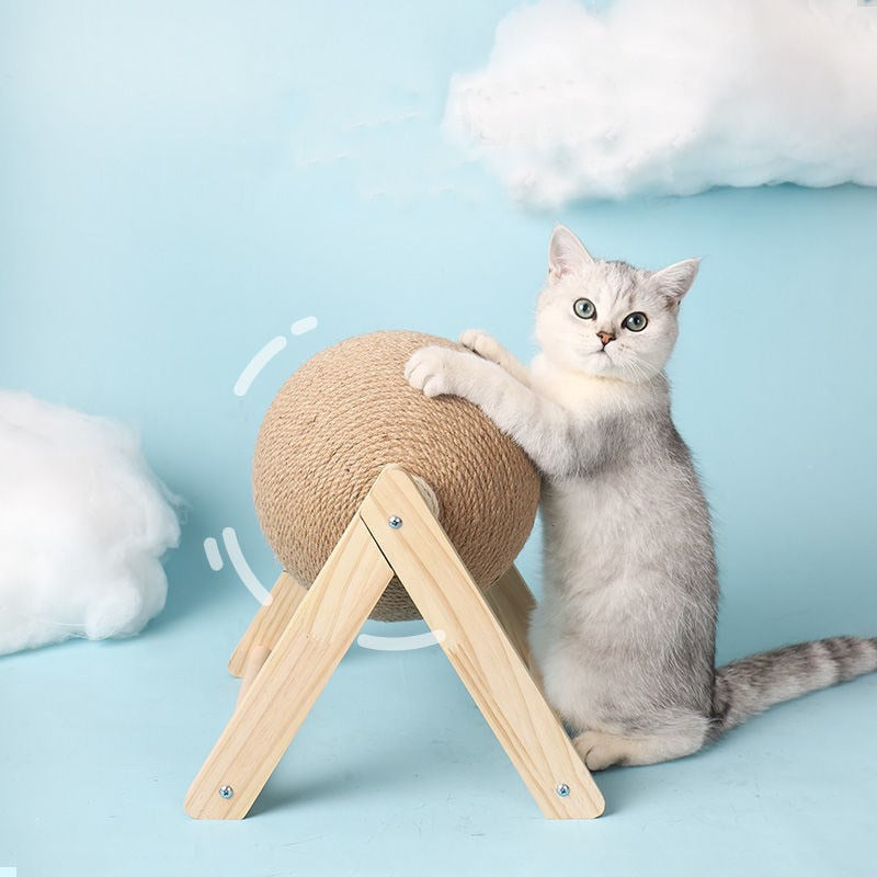 Sisal Cat Scratching Ball Toy