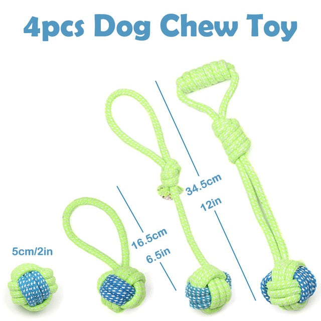 Interactive Dog Rope Toy