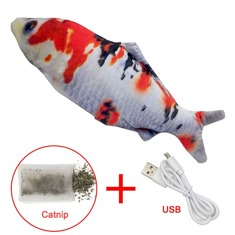 Electric Cat Fish Toy