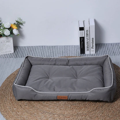 Bite-Resistant Small Dog Kennel, Waterproof Nest Bed