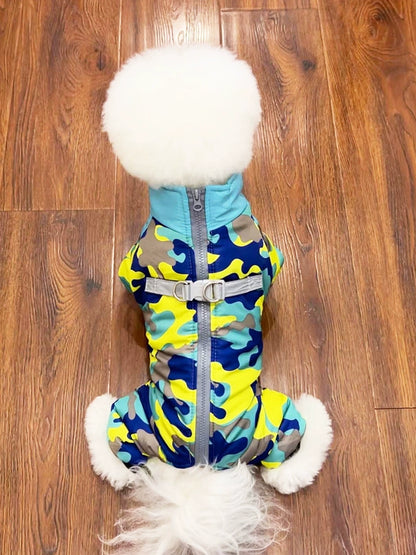 Cotton-Padded Dog Winter Coat