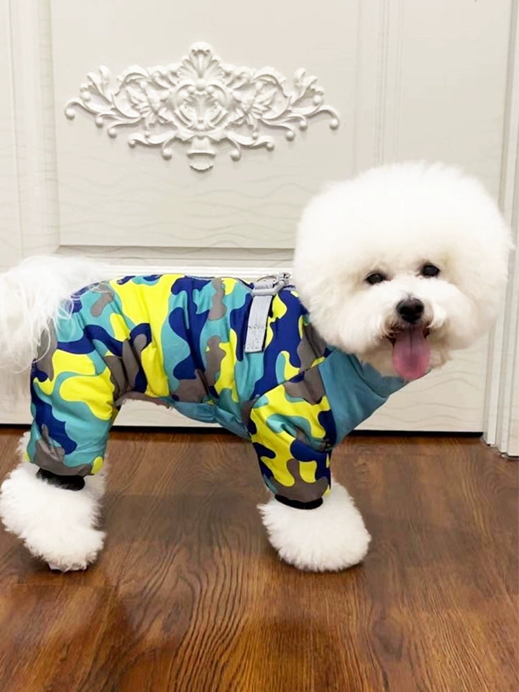 Cotton-Padded Dog Winter Coat