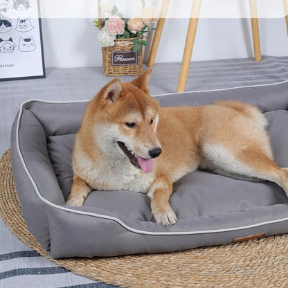 Bite-Resistant Small Dog Kennel, Waterproof Nest Bed