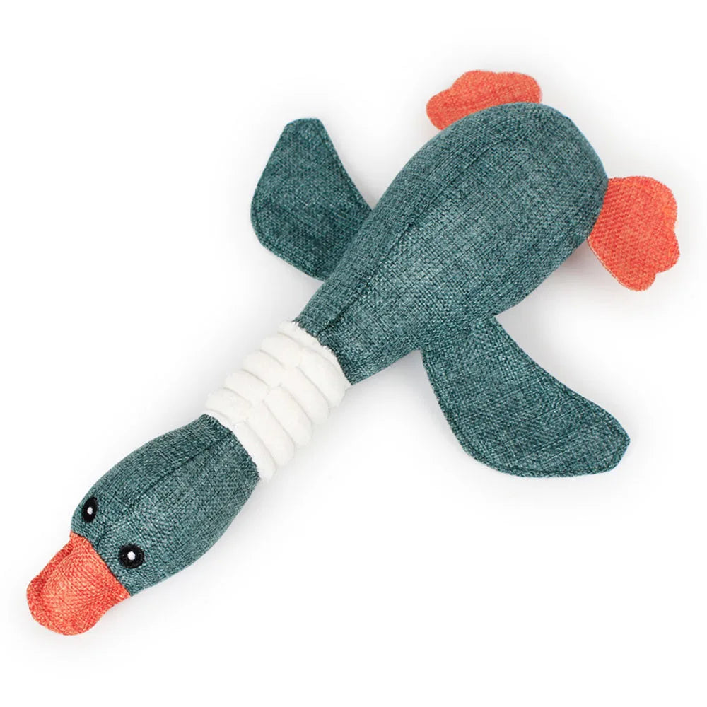 Squeaky Duck Dog Toy, Aggressive Chewers