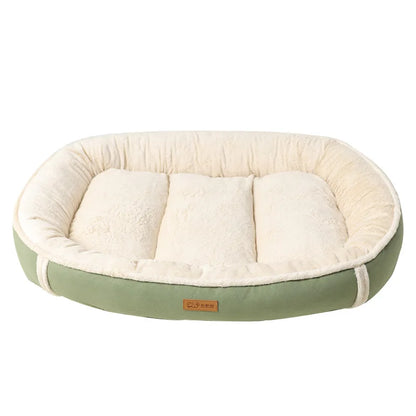 Easy-Clean Dog Sofa Bed: Odor-Resistant