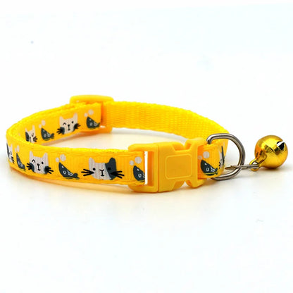 Adjustable Cat Collars with Bell