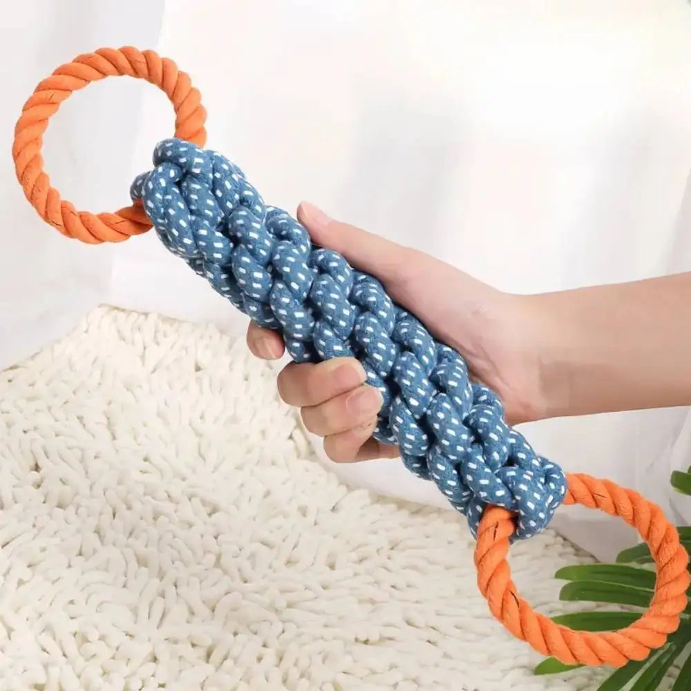 Indestructible Cotton Rope Toy for Medium Dogs