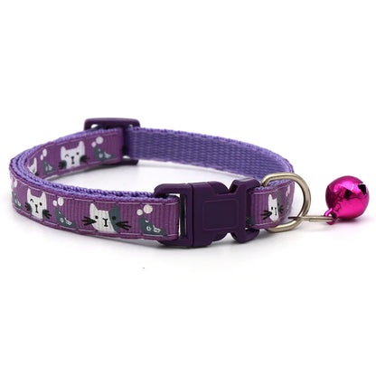 Adjustable Cat Collars with Bell