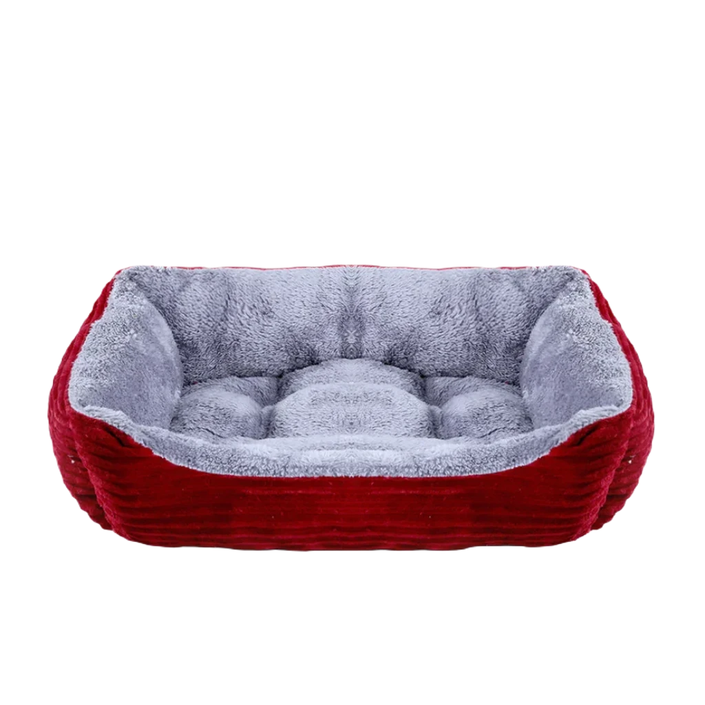 Square Plush Pet Bed