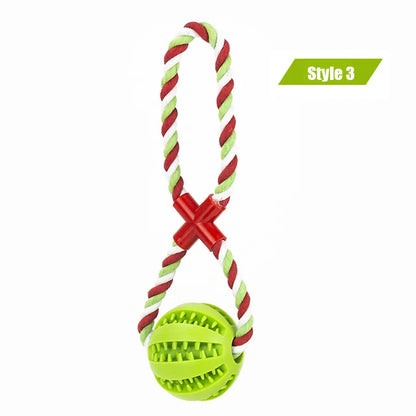 Durable Rubber Dog Toy Ball