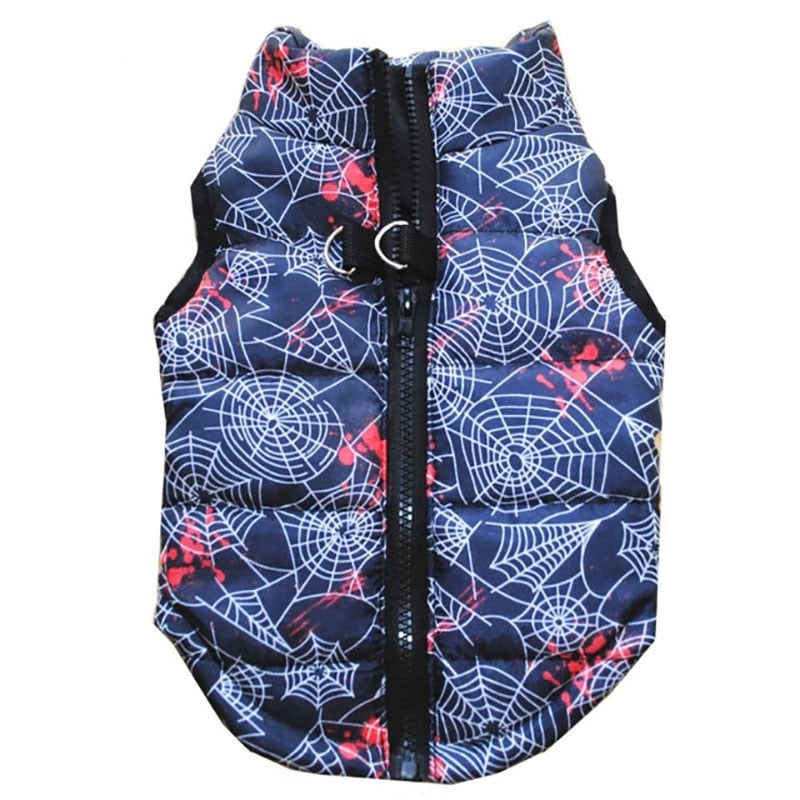 Winter Dog Vest - Waterproof and Warm with Zipper Design