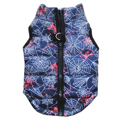 Waterproof Dog Vest with Zipper, Winter