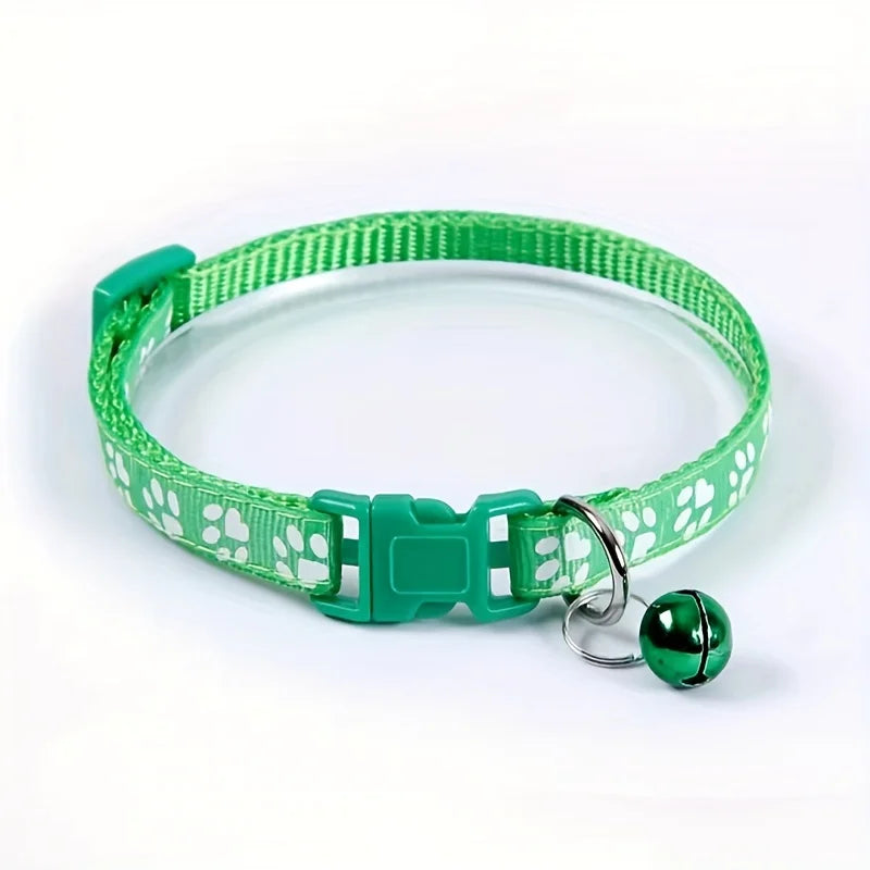 Adjustable Cat Collar with Bell