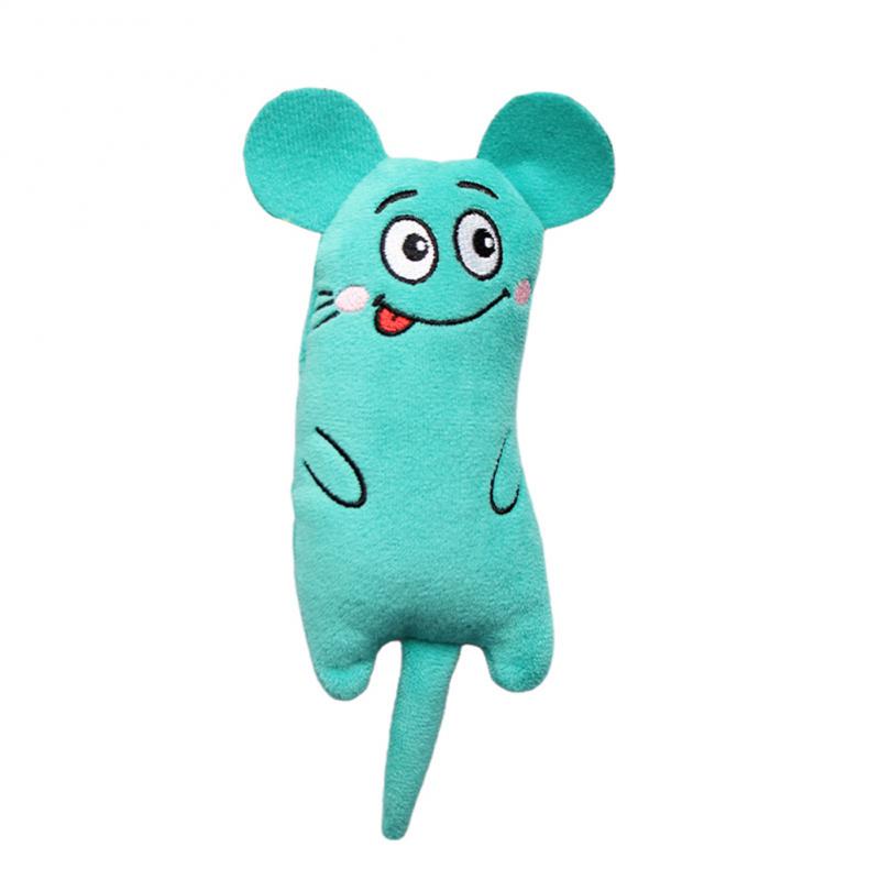 animal shaped cat toy set with catmint plush dental friendly design