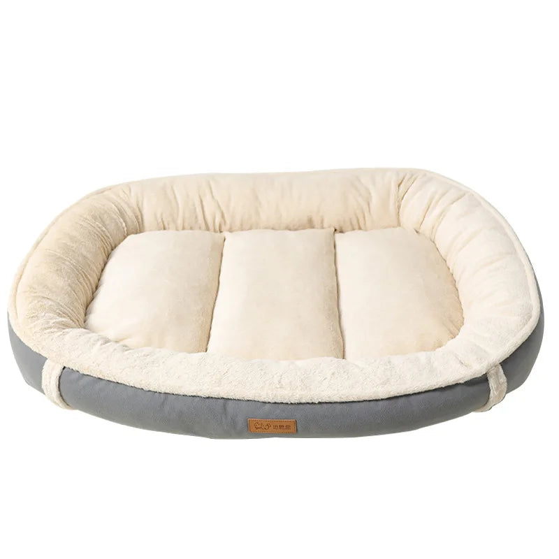 Easy-Clean Dog Sofa Bed: Odor-Resistant