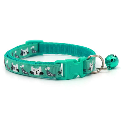 Adjustable Cat Collars with Bell