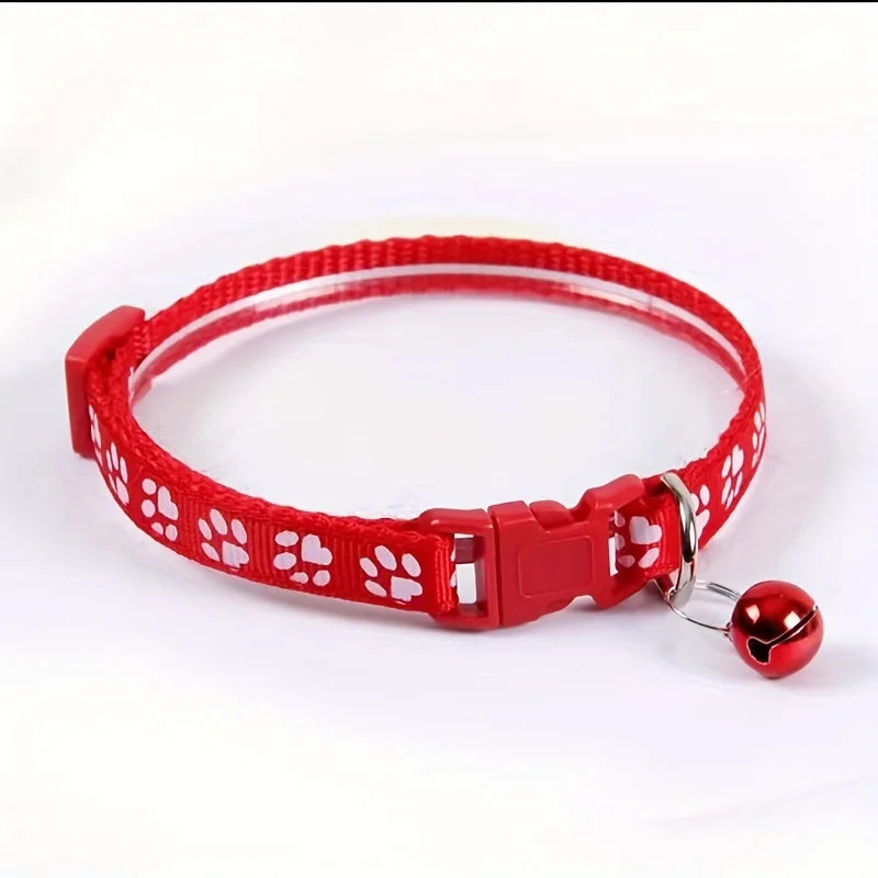 Adjustable Cat Collar with Bell