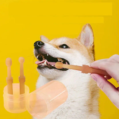 Silicone Toothbrush: Dental Care for Dogs and Cats