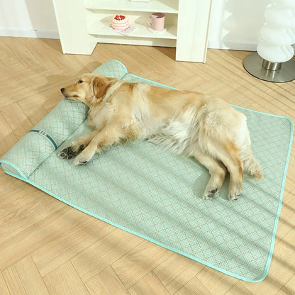 Breathable Summer Dog Bed, Rattan