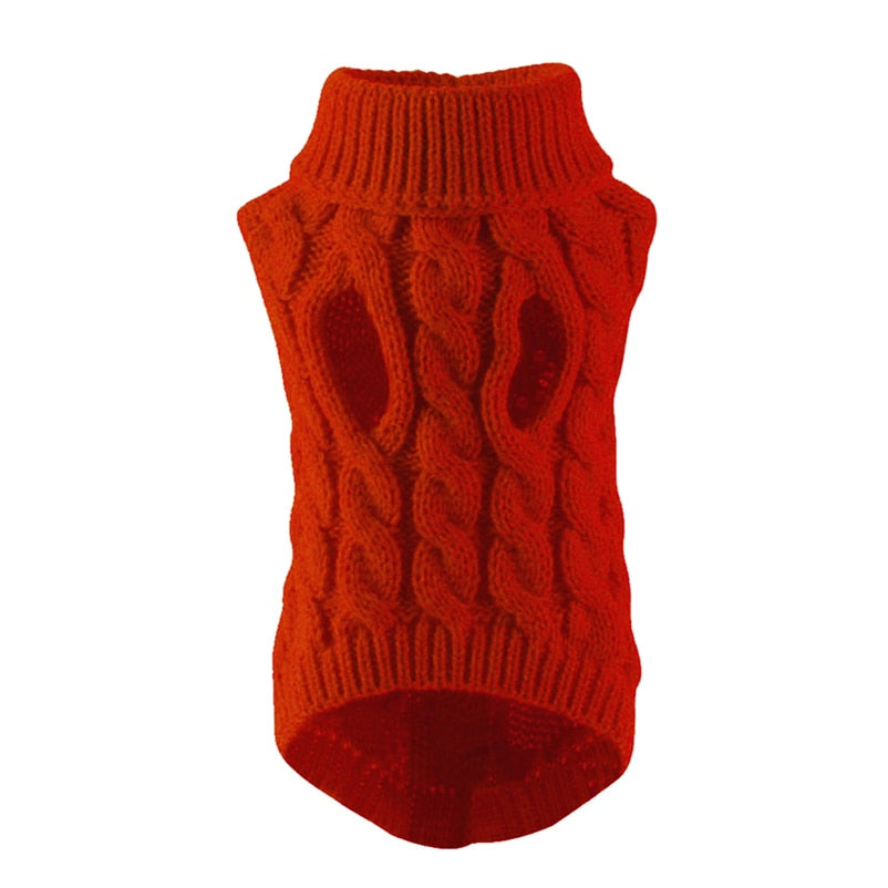 Winter Warm Puppy Dog Sweaters for Small to Medium Pets