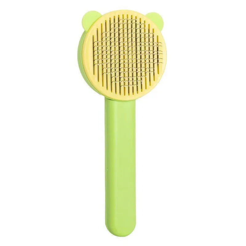 Self-Cleaning Pet Grooming Comb Hair Removal for Dogs and Cats