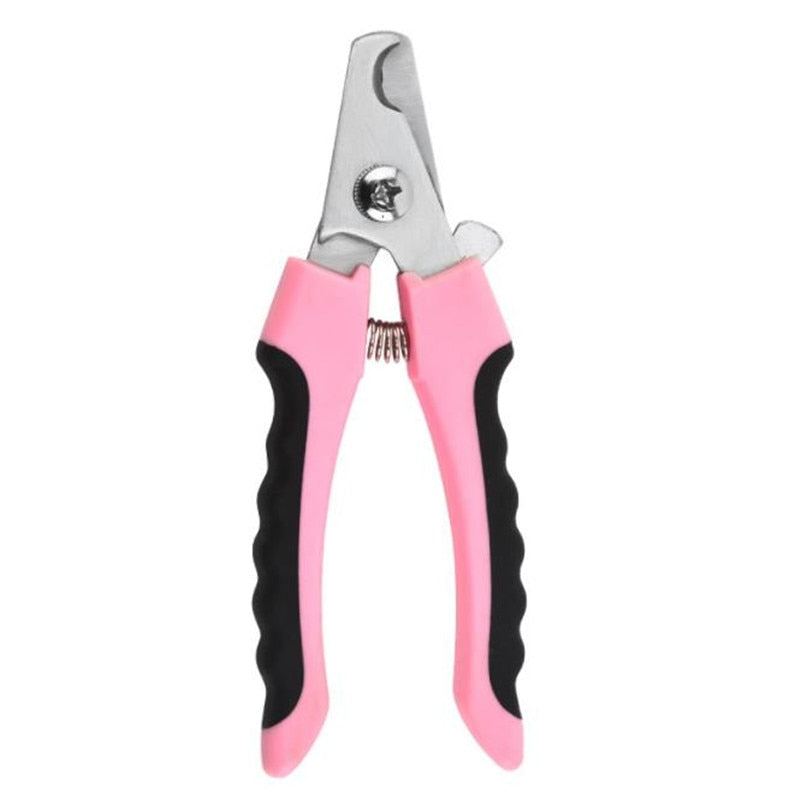 stainless steel pet nail clippers for cats and dogs