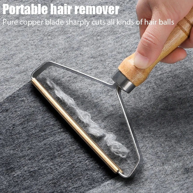 Portable Pet Hair Remover: Sticky Lint Cleaner