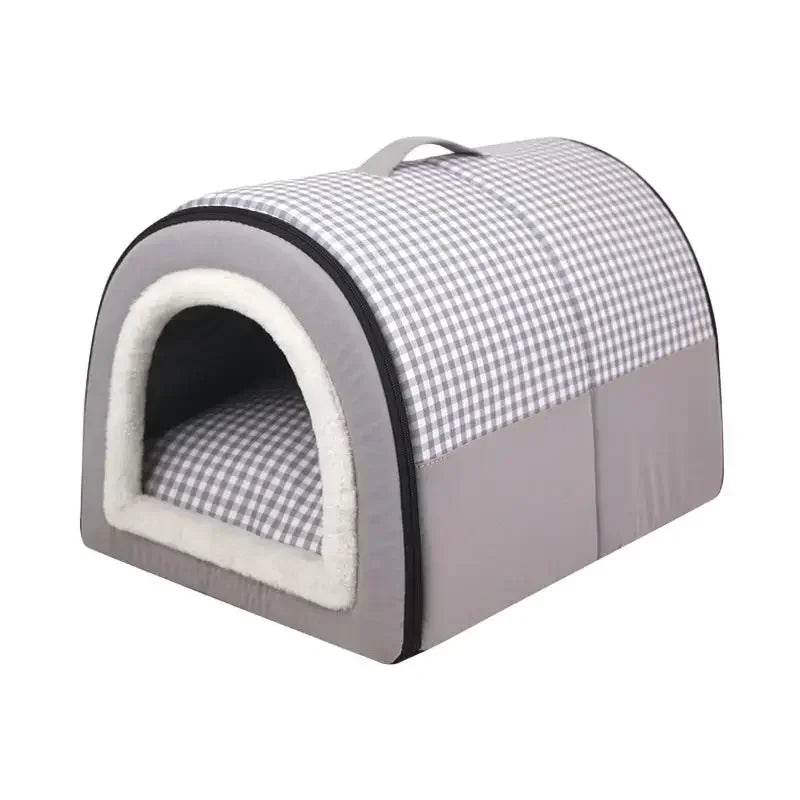 Cotton Cat Dog Bed & Cave