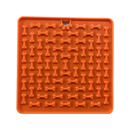 Slow Food Mat Pet Dog Feeding Silicone Lick Pad