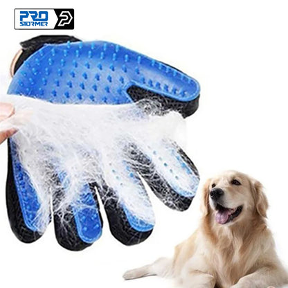 Grooming Glove for Cats and Dogs: Deshedding