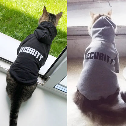 Warm Pet Hoodies for Cats and Small Dogs