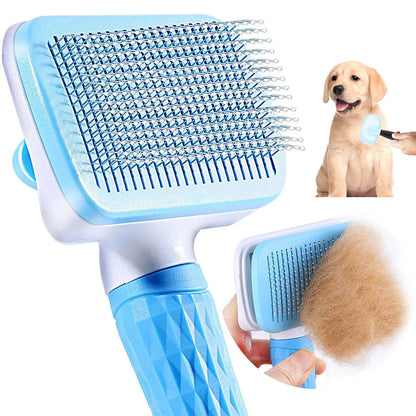 Self-Cleaning Pet Hair Removal Comb