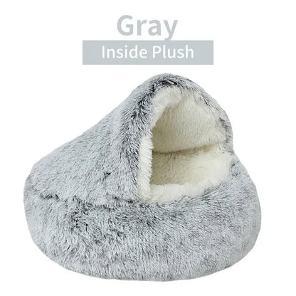 Plush Pet Bed with Cover