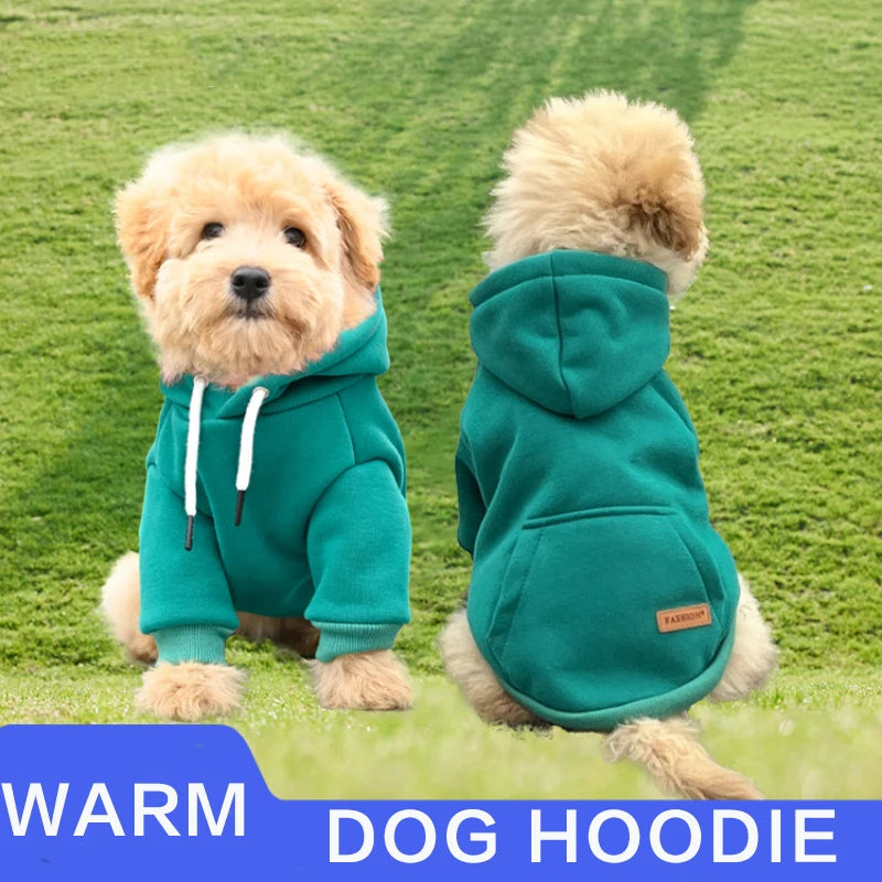 Dog Hoodie Cotton Fleece