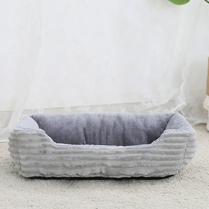 Square Plush Pet Bed