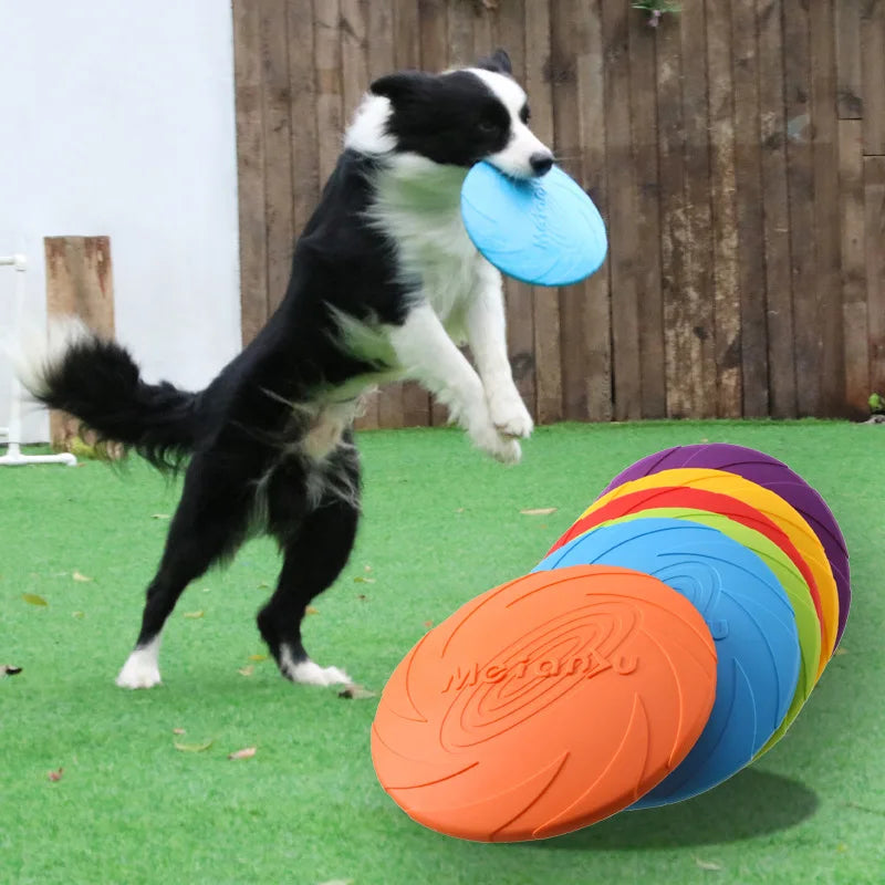 Bite-Resistant Flying Disc Toy: Outdoor Fun