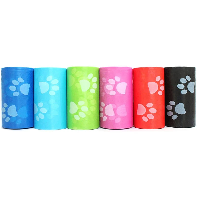 rolls dog poop bag outdoor cleaning poop bag outdoor clean pets supplies for dog bags roll refill garbage bag pet supplies