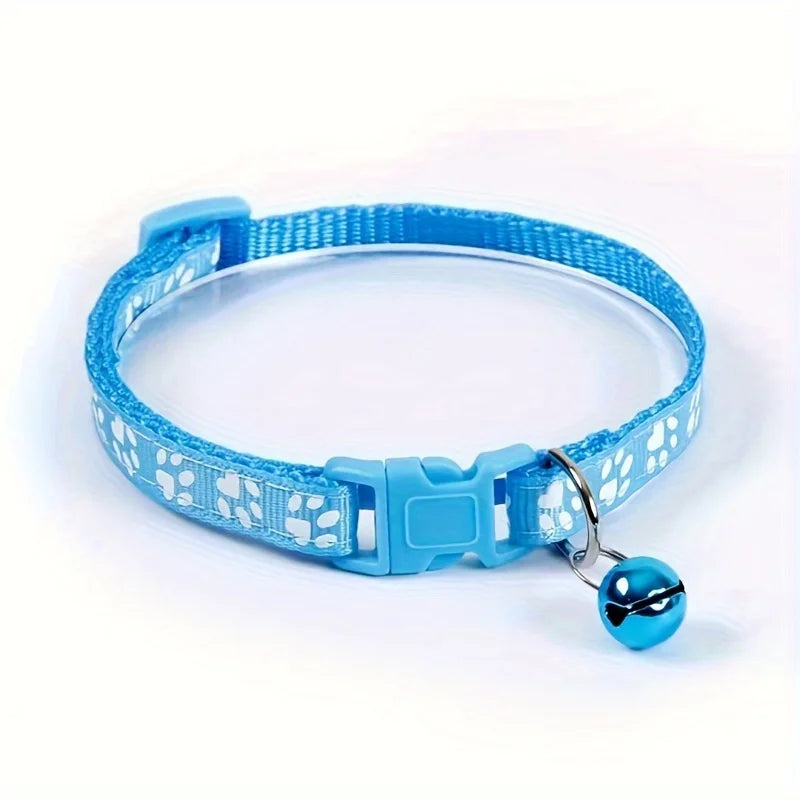 Adjustable Cat Collar with Bell