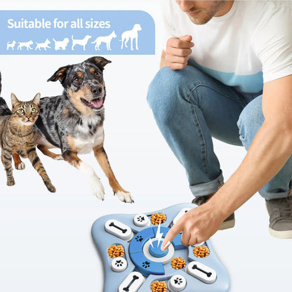 Interactive Dog Toys: Slow Feeder Puzzle Game