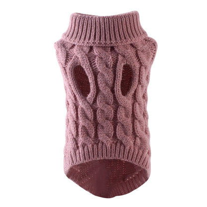 winter warm puppy dog sweaters for small to medium pets