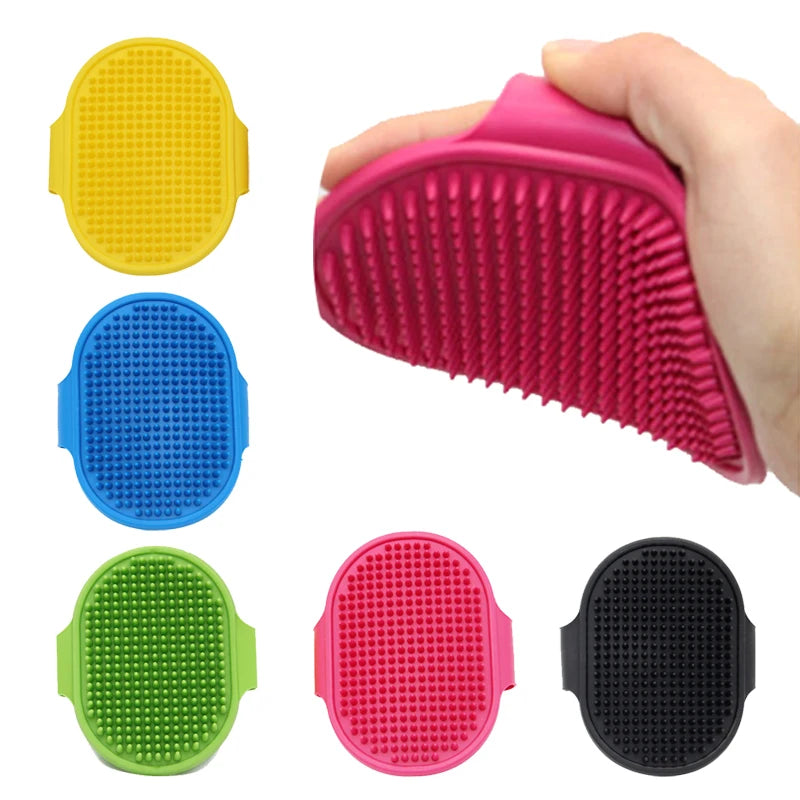 Soft Silicone Pet Brush: Gentle Massage