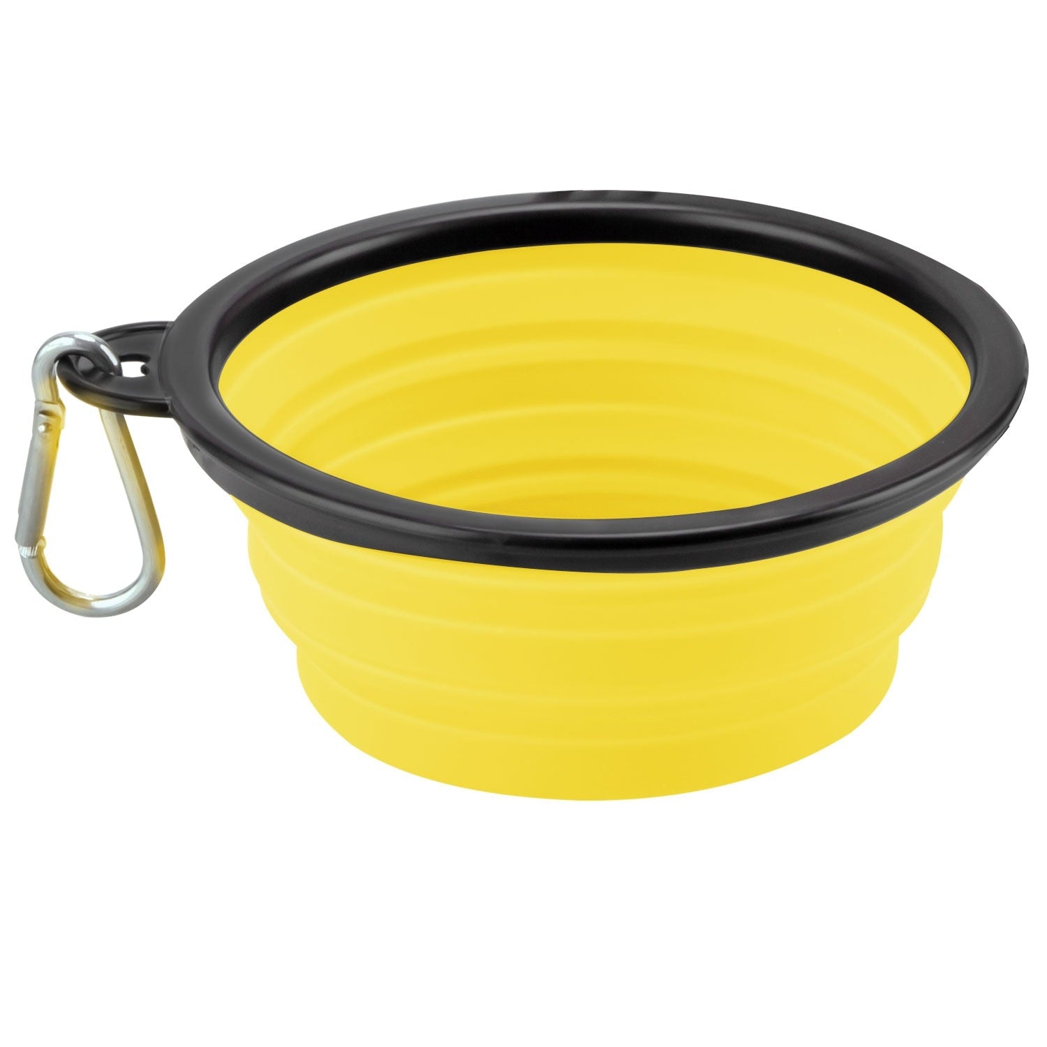 portable silicone double dog food bowl 1