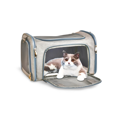 Small Dog & Cat Carrier Backpack - Soft-Sided for Comfort & Safety