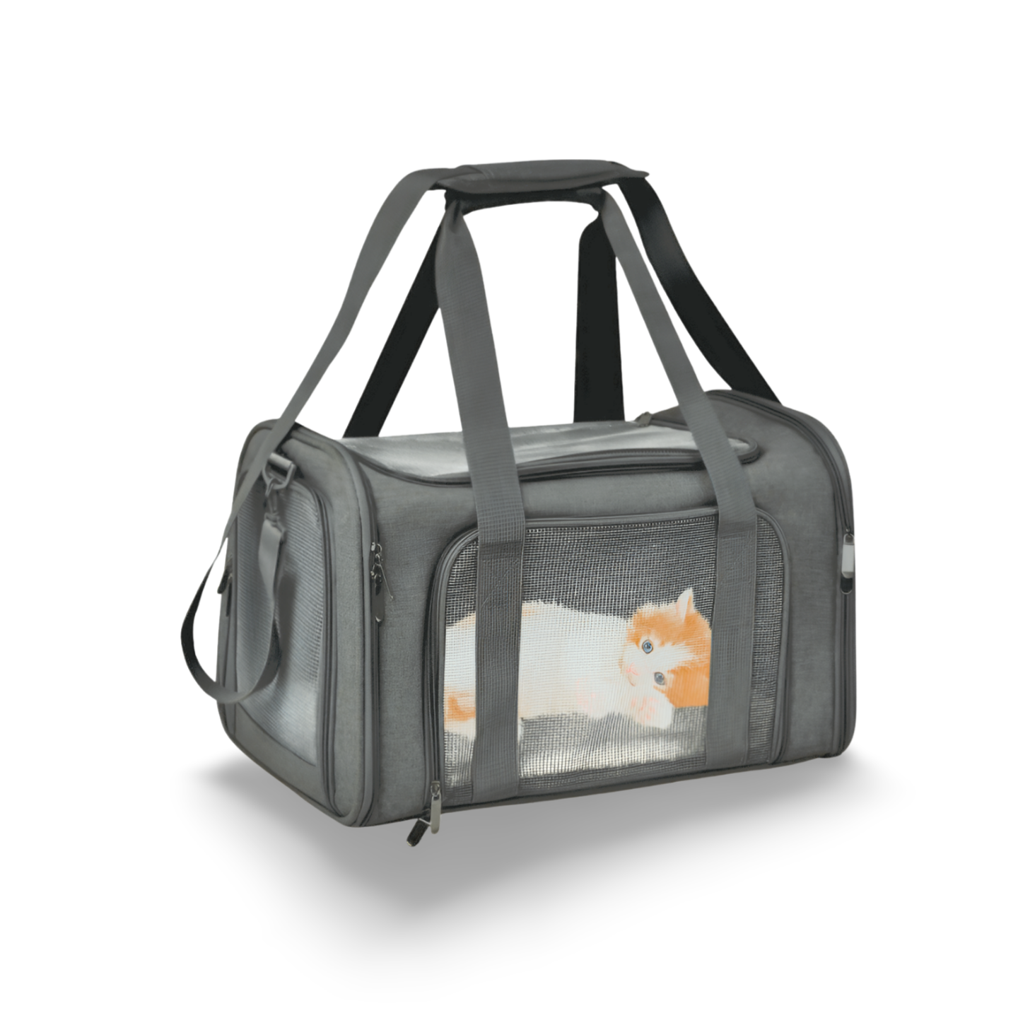 Small Dog & Cat Carrier Backpack - Soft-Sided for Comfort & Safety