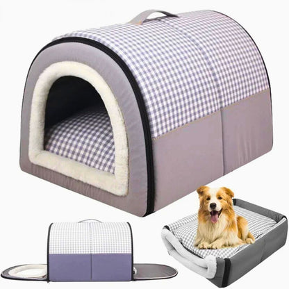 Cotton Cat Dog Bed & Cave