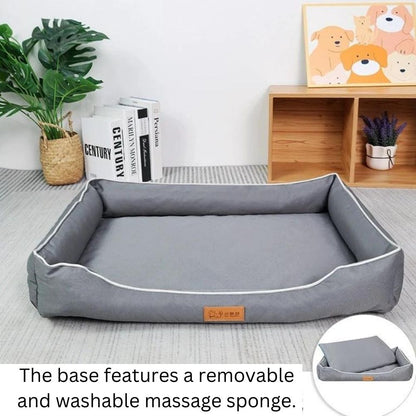 Bite-Resistant Small Dog Kennel, Waterproof Nest Bed